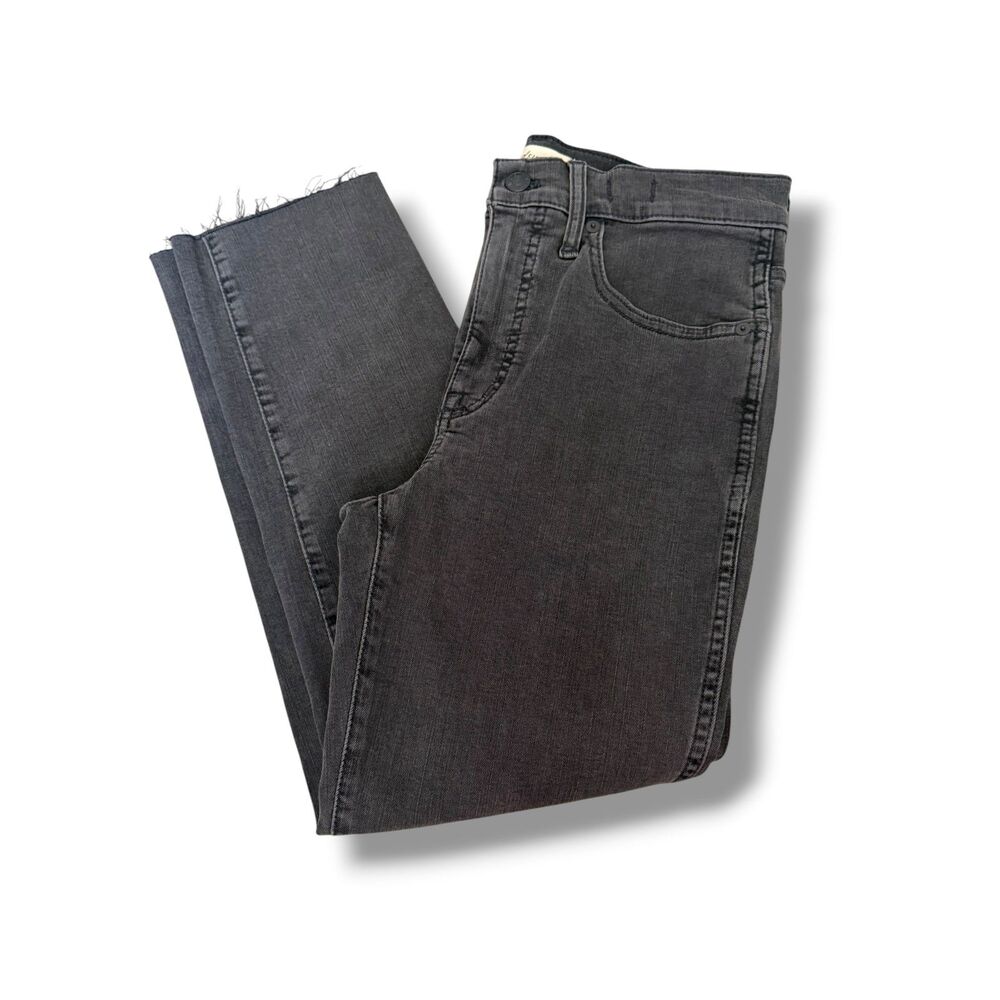 Madewell Stovepipe Jeans with Magic Pockets – Washed Black – 27P NWT